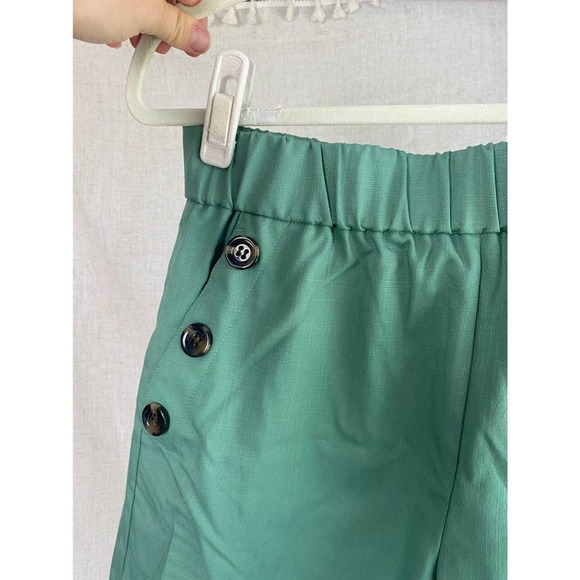 Ann Taylor The Petite Green Sailor Shorts Size MP - Picture 8 of 10